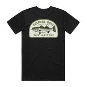 Size Matters Black T-Shirt