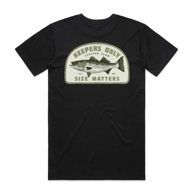 Size Matters Black T-Shirt