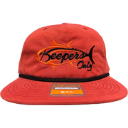 Stealth Rope Snapback - Dark Orange/Black