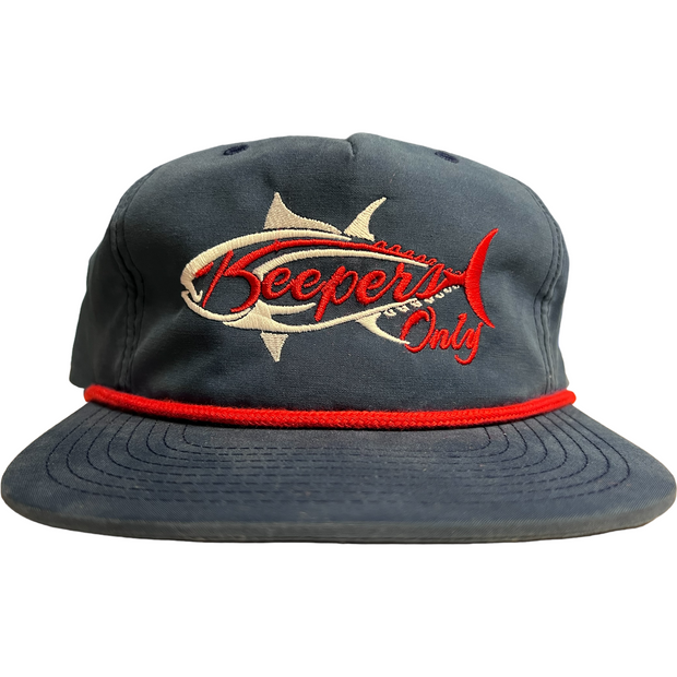 Stealth Rope Snapback - Navy/Red