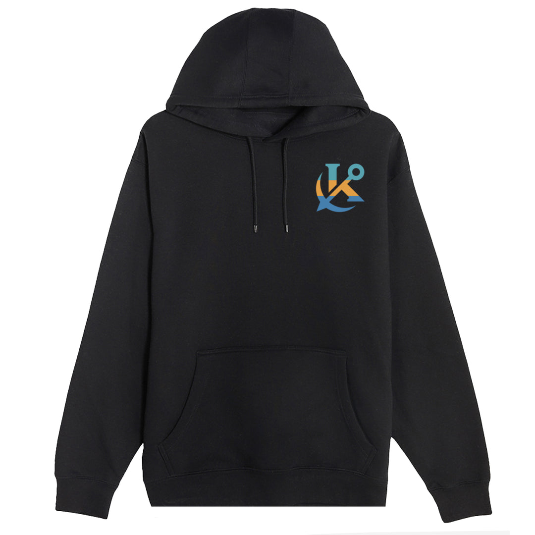 Tuna Blitz Black Heavyweight Hoodie – Keepers Only Co.