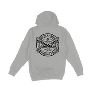 Angry Popper Silver Heavyweight Hoodie