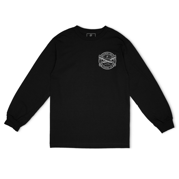 Angry Popper Black Long Sleeve