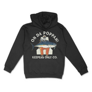 On Da Poppah! Black Heavyweight Hoodie
