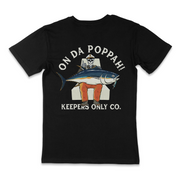 On Da Poppah! Black T-Shirt