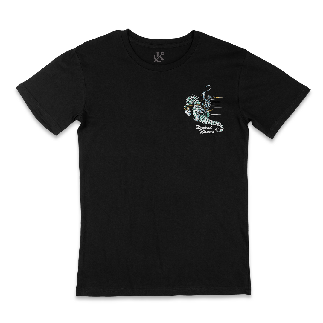 Weekend Warrior Black T-Shirt – Keepers Only Co.