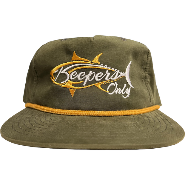 Stealth Rope Snapback - Green/Yellow